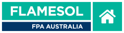 FPA Australia Flamesol logo